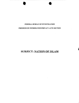 NATION of ISLAM 4? 92 __ �Lm