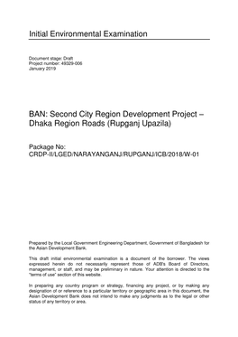 49329-006: Second City Region Development Project