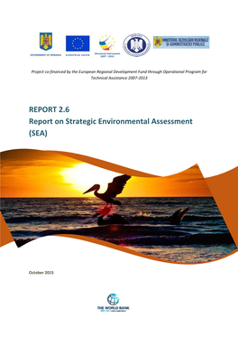 REPORT 2.6 Report on Strategic Environmental Assessment (SEA)