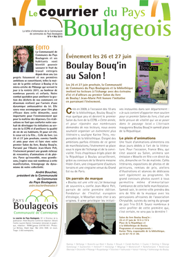 Boulay Bouq'in Au Salon !