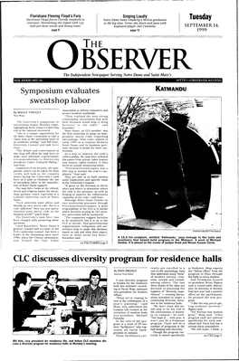 CLC Discusses Diversity Program for Residence Halls