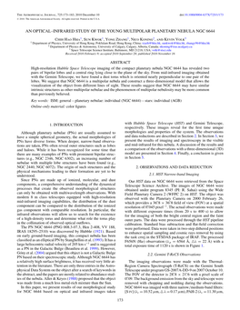 An Optical–Infrared Study of the Young Multipolar Planetary Nebula Ngc 6644