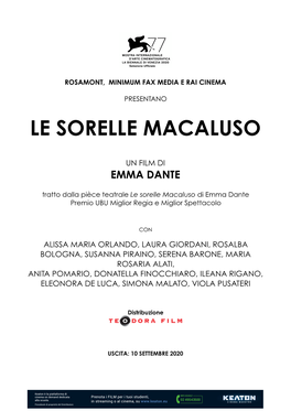 Le Sorelle Macaluso