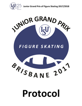 Junior Grand Prix of Figure Skating 2017/2018