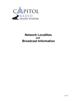 Traffic Systems Network and Demographics Jan 2014