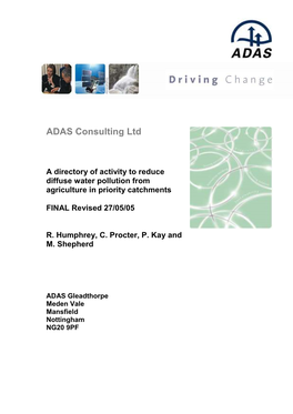 ADAS Consulting Ltd