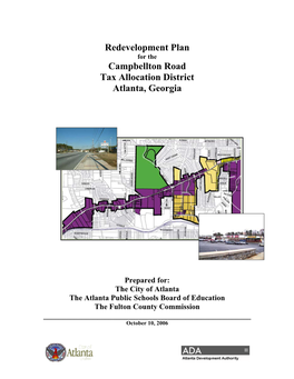 Campbellton Road TAD Redevelopment Plan