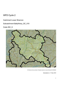 Subcatchment Assessment