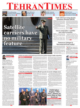 Satellite Carriers Have No Military Feature