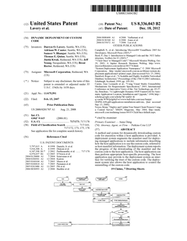 (12) United States Patent (10) Patent No.: US 8,336,043 B2 Lavery Et Al