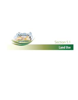 Section 5.1 Land Use