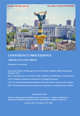 Conference Proceedings Abstracts and Thesis