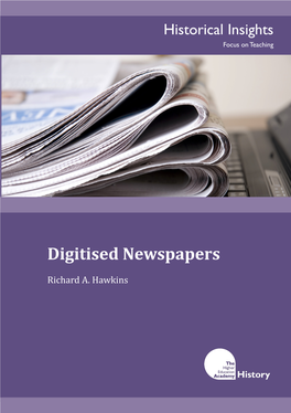 Digitised Newspapers