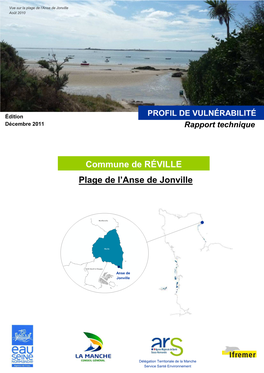 Plage De L'anse De Jonville Commune De RÉVILLE
