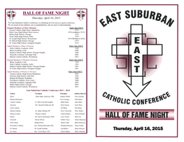 2015 Program