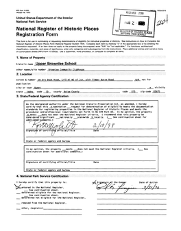 National Register of Historic Places Registration Form