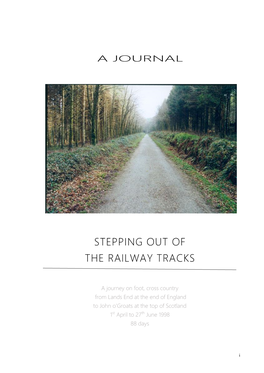 Stepping out of the Railway Tracks