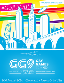 Gay Games 9 Donation to New Fund Launched by the Cleveland Foundation to Donate, Visit