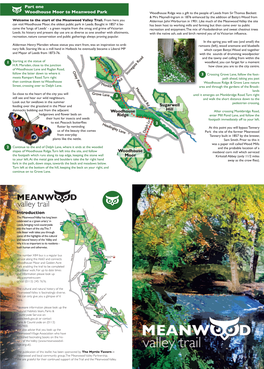 Introduction Part One Woodhouse Moor to Meanwood Park