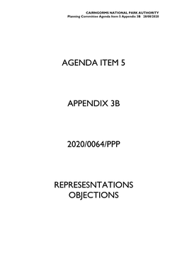Agenda Item 5 Appendix 3B 2020/0064/Ppp