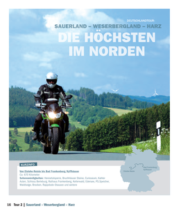 Tour 2 | Sauerland – Weserbergland – Harz 16