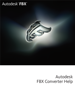 Autodesk FBX Converter Help Legal Notices