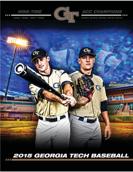 2015 Georgia Tech Baseball Information
