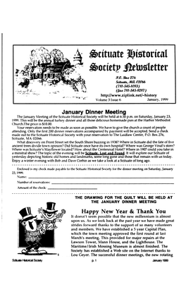 1999 Newsletters
