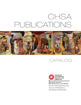 Chsa Publications