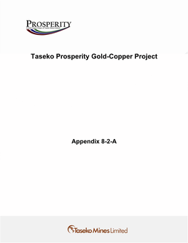 Taseko Prosperity Gold-Copper Project