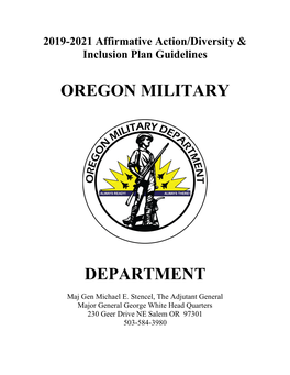 Oregon Military Department