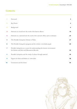 Portable Antiquities Annual Report 1999-2000