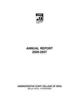 Annual Report 2006-2007