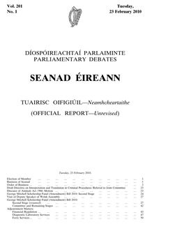 Seanad Éireann