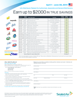 Earn up to $2000IN TRUE SAVINGS