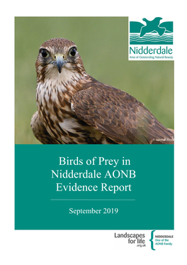 Birds of Prey in Nidderdale AONB Evidence Report