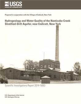 Hydrogeology and Water Quality of the Nanticoke Creek Stratified-Drift Aquifer, Near Endicott, New York