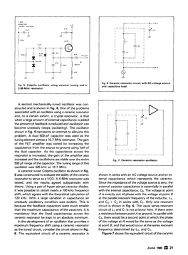 1- a Second Mechanically-Tuned Oscillator Was