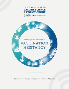 Meeting the Challenge of Vaccination Hesitancy
