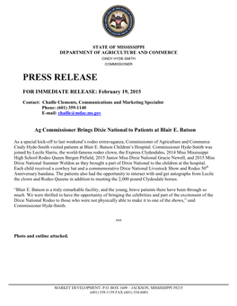 Press Release