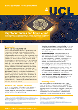 Cryptocurrencies and Future Crime