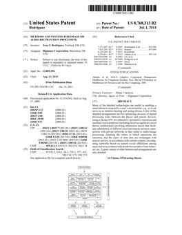 (12) United States Patent (10) Patent No.: US 8,768,313 B2 Rodriguez (45) Date of Patent: Jul