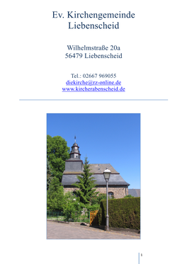 Ev. Kirchengemeinde Liebenscheid