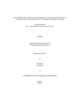 Chapter in Ariadne’S Thread: Narrative Lines, Miller Establishes the Critical Dilemma