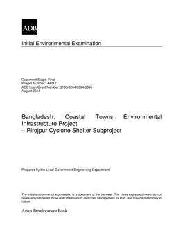 Initial Environmental Examination