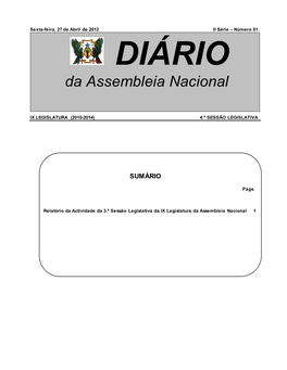 Da Assembleia Nacional