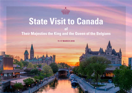 State Visit to Canada of Their Majesties the King and the Queen of the Belgians