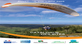 Guide Des Sites Auvergnats De Vol Libre (2015)