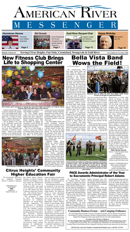 Bella Vista Band Wows the Field!
