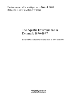 The Aquatic Environment in Denmark 1996-1997
